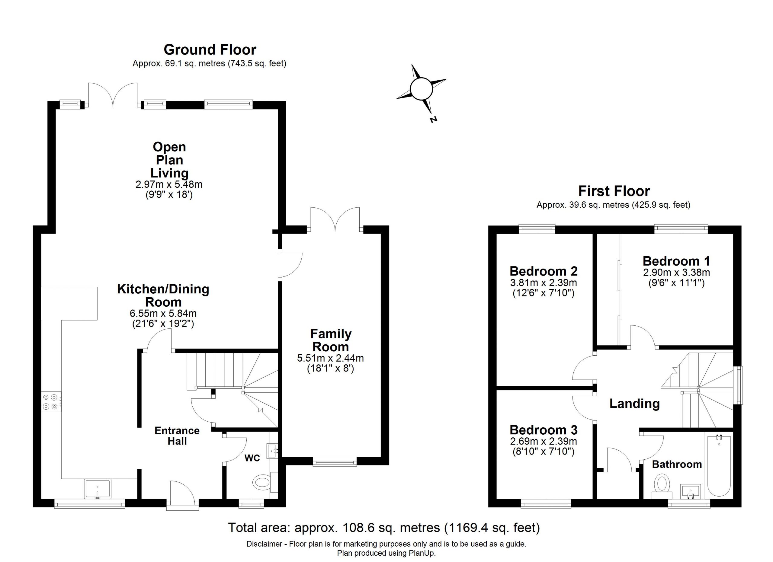 Hyde Lane, Park Street - Fullbrook and Floor Estate Agents